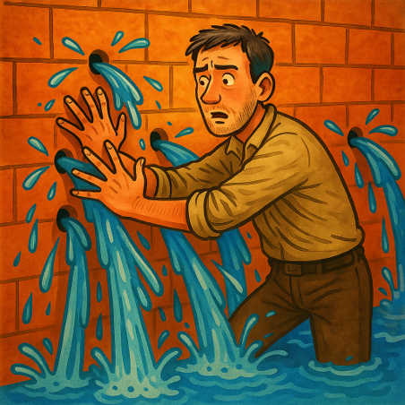 Diagram of traditional cybersecurity vendors trying to block spread and entry