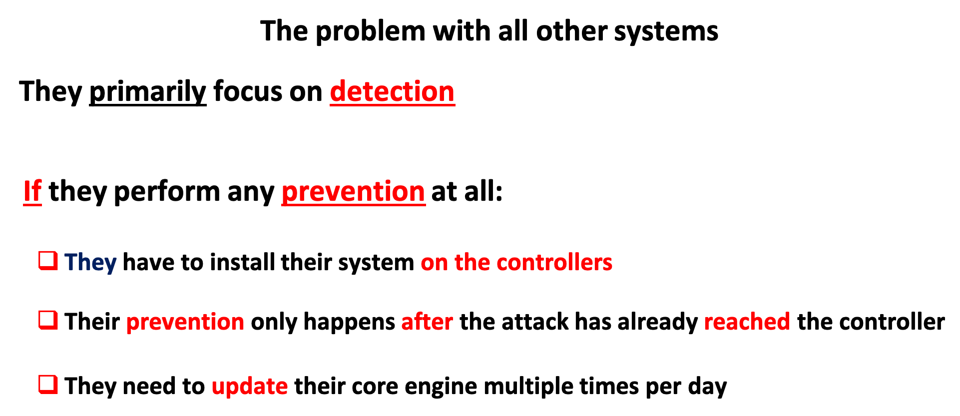 Diagram showing traditional OT vulnerabilities